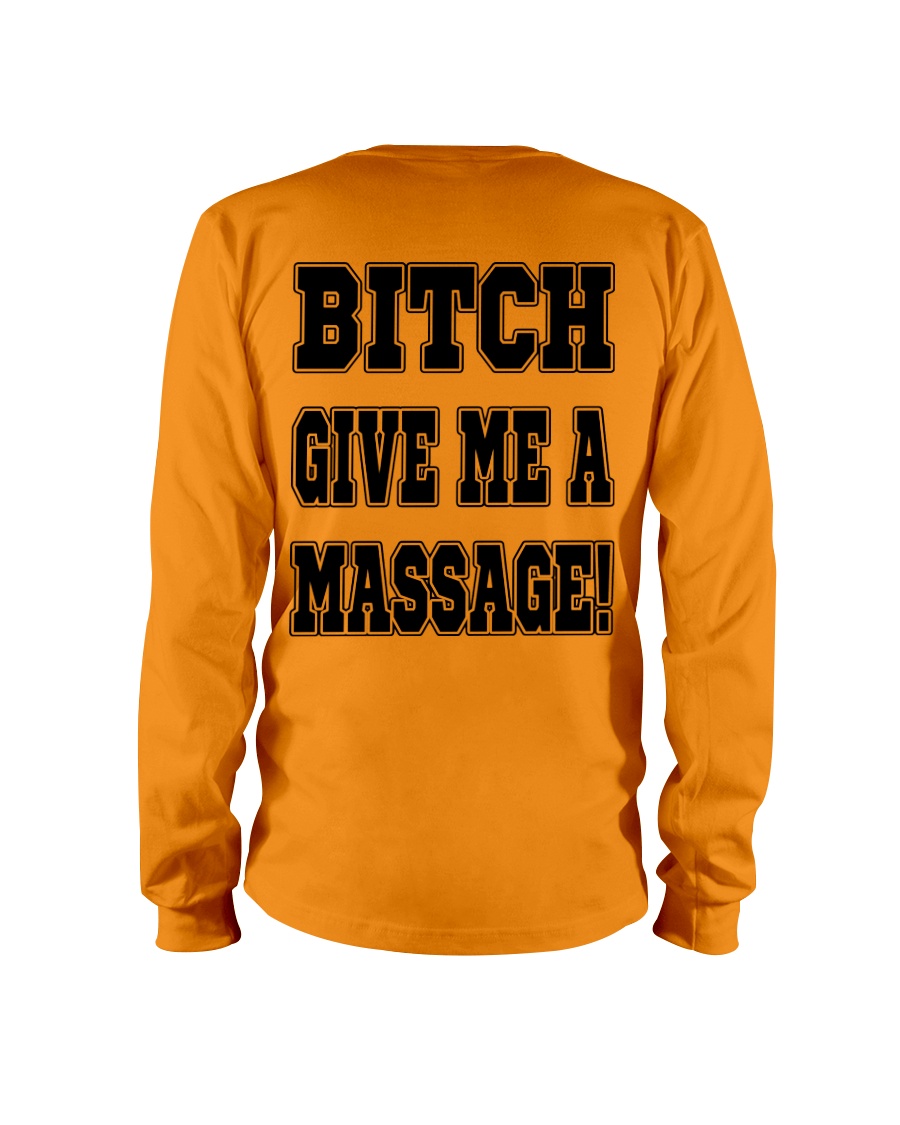 BITCH - GIVE ME A MASSAGE SHIRT Deshaun Watson, Cleveland Browns Longsleeve BITCH GIVE ME A MASSAGE SHIRT Deshaun Watson, Cleveland Browns Longsleeve