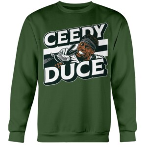 CEEDY DUCE PHILLY SHIRT C. J. Gardner Johnson, Philadelphia Eagles Crewneck