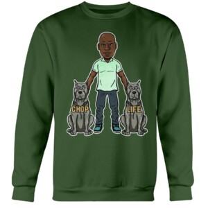 CHOP LIFE SHIRT Mel Tucker, Michigan State Spartans Crewneck
