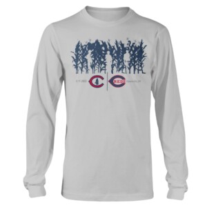 Chicago Cubs vs. Cincinnati Reds 2022 Field of Dreams Cornfield Matchup Shirt Longsleeve