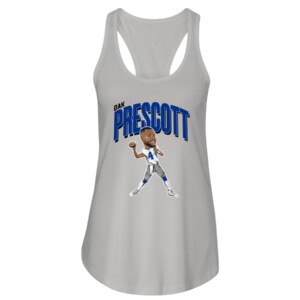 DAK PRESCOTT CARICATURE SHIRT Dak Prescott, Dallas Cowboys 1