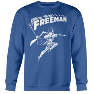 Dodgers Super Freeman Shirt Freddie Freeman, Los Angeles Dodgers Crewneck