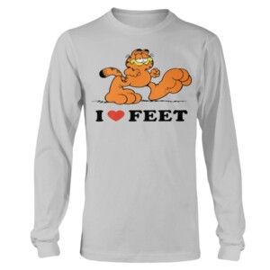 Garfield I Love Feet Shirt Longsleeve