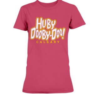 HUBY DOOBY DOO CALGARY SHIRT Jonathan Huberdeau, Calgary Flames 1
