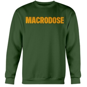 MACRODOSE SHIRT Aaron Rodgers, Green Bay Packers Crewneck