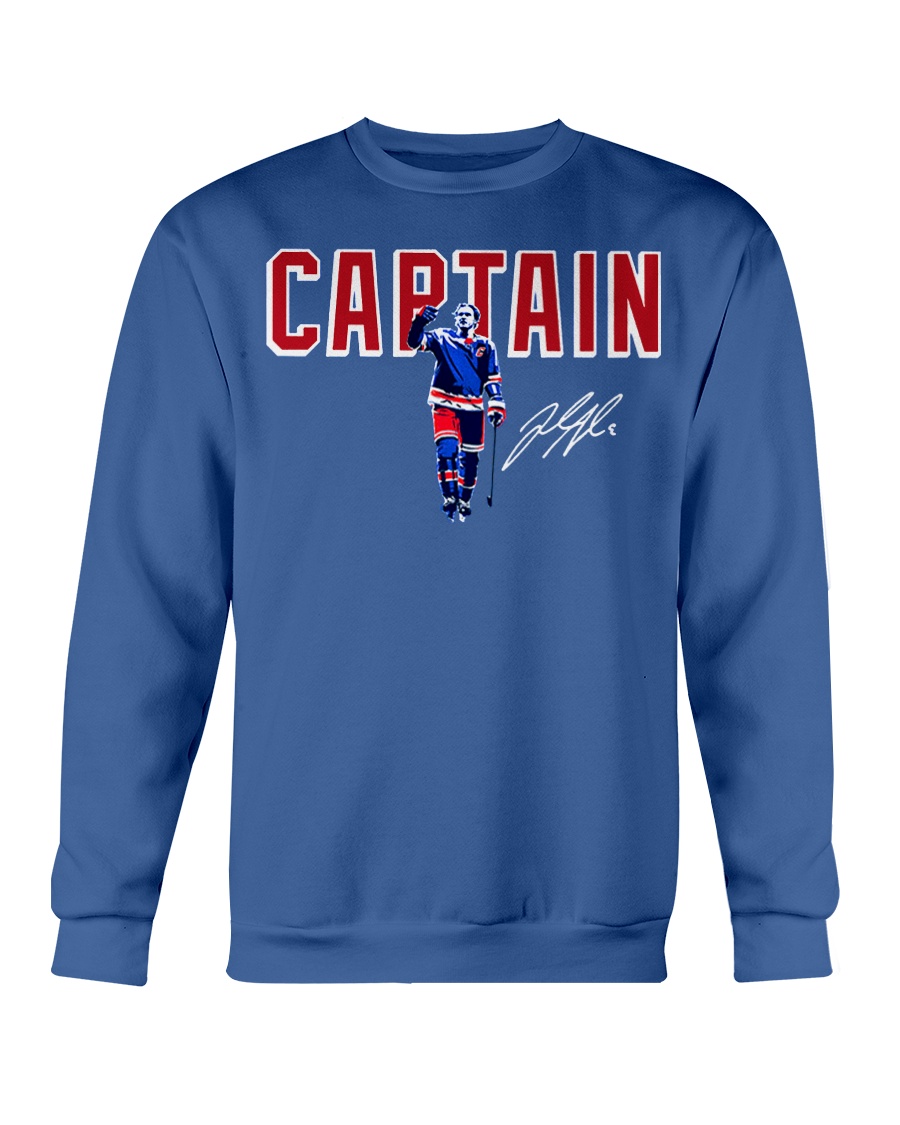 NEW YORK'S 28TH CAPTAIN SHIRT Jacob Trouba, New York Rangers Crewneck NEW YORK'S 28TH CAPTAIN SHIRT Jacob Trouba, New York Rangers Crewneck