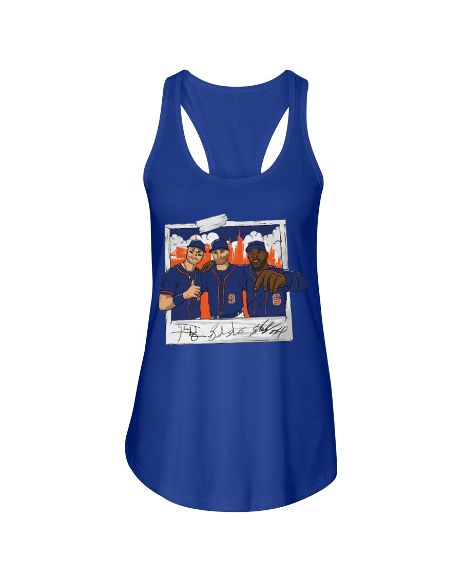 OUTFIELD TRIO SHIRT Brandon Nimmo, Mark Canha, Starling Marte, New York Mets 1 OUTFIELD TRIO SHIRT Brandon Nimmo, Mark Canha, Starling Marte, New York Mets 1
