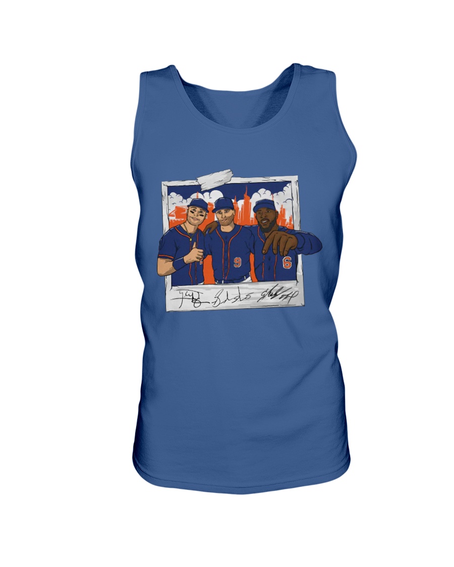OUTFIELD TRIO SHIRT Brandon Nimmo, Mark Canha, Starling Marte, New York Mets 2 OUTFIELD TRIO SHIRT Brandon Nimmo, Mark Canha, Starling Marte, New York Mets 2