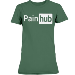 PAINHUB SHIRT Porn Hub Funny T shirt Rude Joke Adult 1