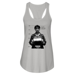 Stranger Things 4 Jane Hopper Mugshot Photo T Shirt 1