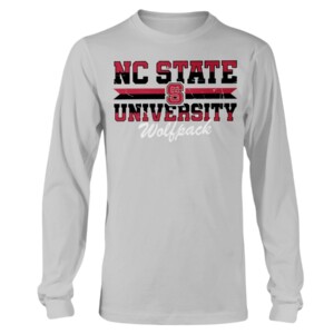 UNIVERSITY THROWBACK SHIRT NC State Wolfpack Longsleeve