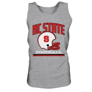 VINTAGE FOOTBALL HEMLET SHIRT NC STATE WOLFPACK 2