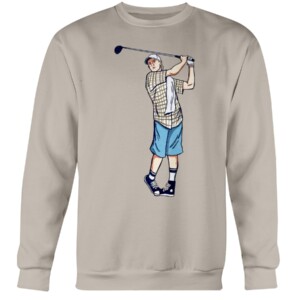 WZ SWING SHIRT Happy Gilmore, Will Zalatoris, Golf Crewneck