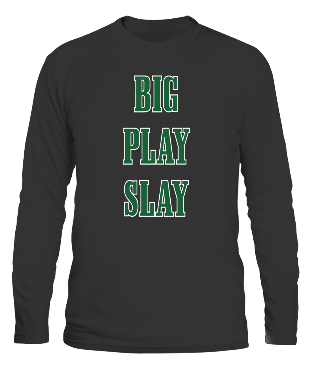 Darius Slay Philadelphia Eagles Men's Black Name & Number Logo Long Sleeve  T-Shirt 