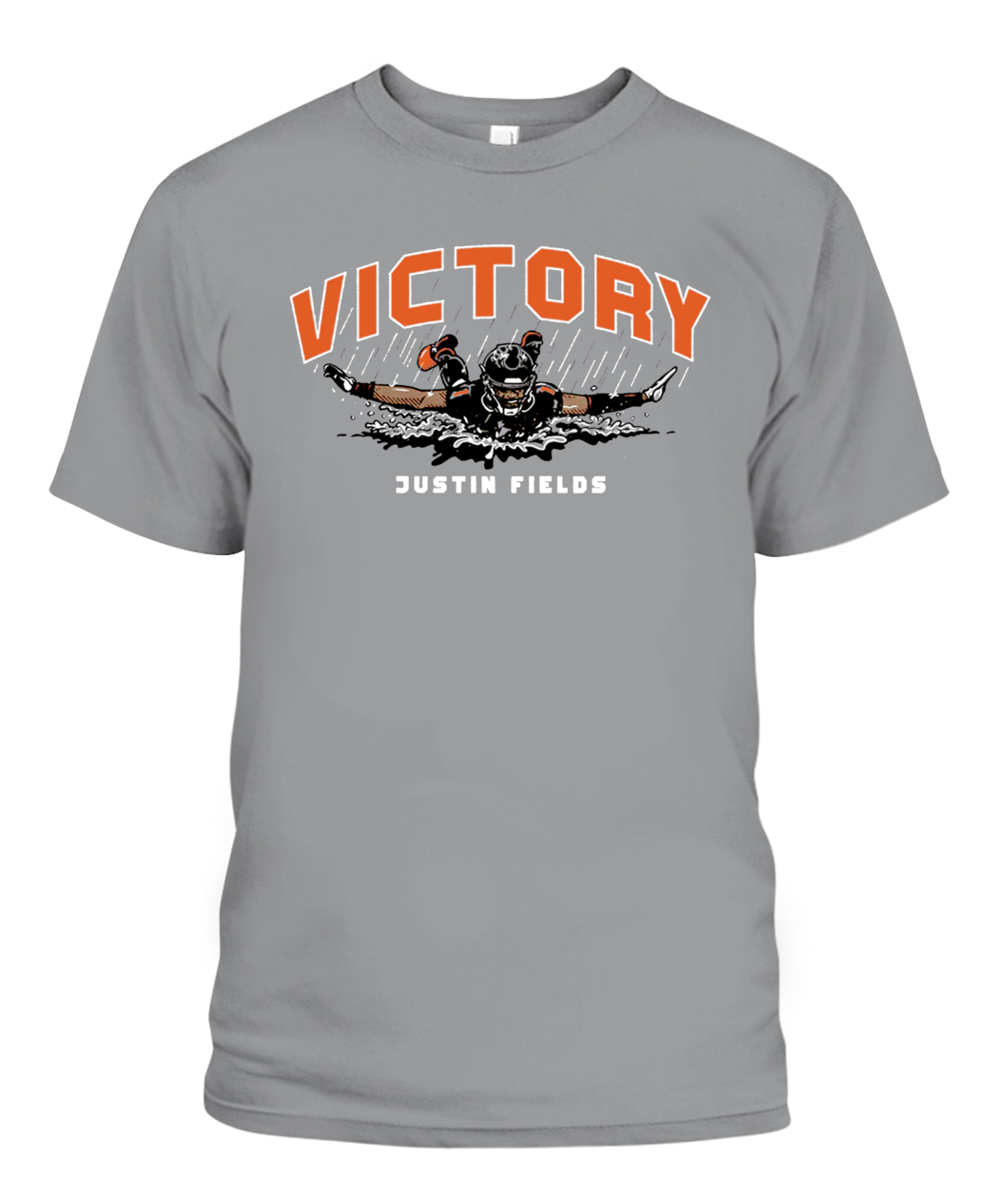 Justin Fields victory slide Chicago Bears shirt, hoodie, sweater, long  sleeve and tank top