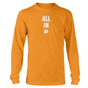 ALL IN SHIRT CLEMSON TIGERS Longsleeve