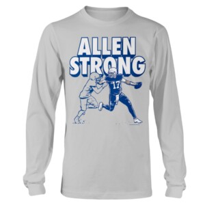 ALLEN STRONG SHIRT Josh Allen, Buffalo Bills Longsleeve