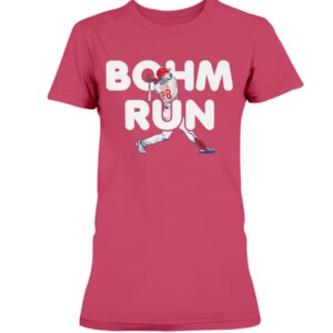 BOHM RUN SHIRT Alec Bohm, Philadelphia Phillies 1