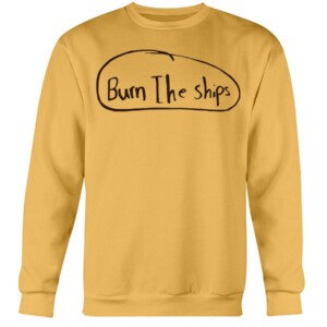 Burn The Ship Shirt San Diego Padres Crewneck