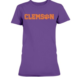 CLEMSON TIGERS WORDMARK SHIRT 1
