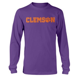 CLEMSON TIGERS WORDMARK SHIRT Longsleeve