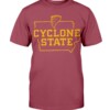 CYCLONE STATE SHIRT Iowa State Cyclones Shirt