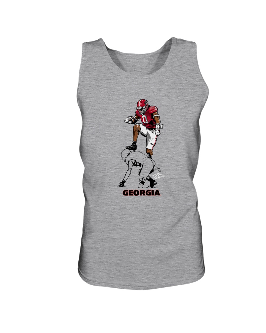 DARNELL WASHINGTON THE HURDLE SHIRT Darnell Washington, Georgia Bulldogs 2 DARNELL WASHINGTON THE HURDLE SHIRT Darnell Washington, Georgia Bulldogs 2