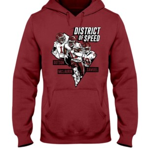DISTRICT OF SPEED 2022 SHIRT Jahan Dotson, Terry McLaurin, Curtis Samuel, Washington Commanders Hoodie
