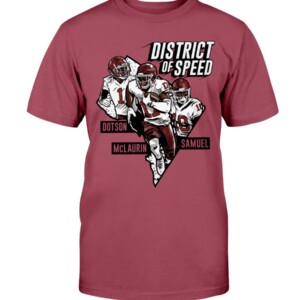 DISTRICT OF SPEED 2022 SHIRT Jahan Dotson, Terry McLaurin, Curtis Samuel, Washington Commanders Shirt
