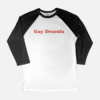 Gay Dracula 3 4 Sleeve Raglan Shirt Mark Normand