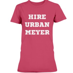 HIRE URBAN MEYER SHIRT Urban Meyer, Nebraska Cornhuskers 1