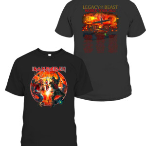 Legacy Of The Beast Tour 2022 – USA 2022 Event Shirt Iron Maiden Shirt copy
