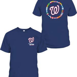 MUESTRA TU NATITUDE SHIRT Hispanic Heritage Day, Wasington Nationals TShirt