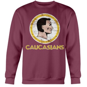 Non Native American Caucasians T Shirt Washington Commanders Crewneck