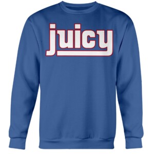 PLAY JUICY SHIRT New York Giants Crewneck