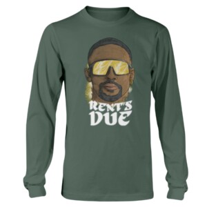 RENT'S DUE SHIRT Jalen Hurts, Philadelphia Eagles Longsleeve