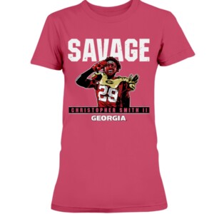 SAVAGE SHIRT Christopher Smith, Georgia Bulldogs 1