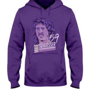 SCHLOSSER PLAYER SHIRT Mike Schlosser, Waterdogs Lacrosse Club Hoodie
