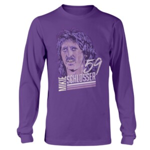 SCHLOSSER PLAYER SHIRT Mike Schlosser, Waterdogs Lacrosse Club Longsleeve