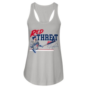 THE RED THREAT SHIRT Justin Turner, Los Angeles Dodgers 1