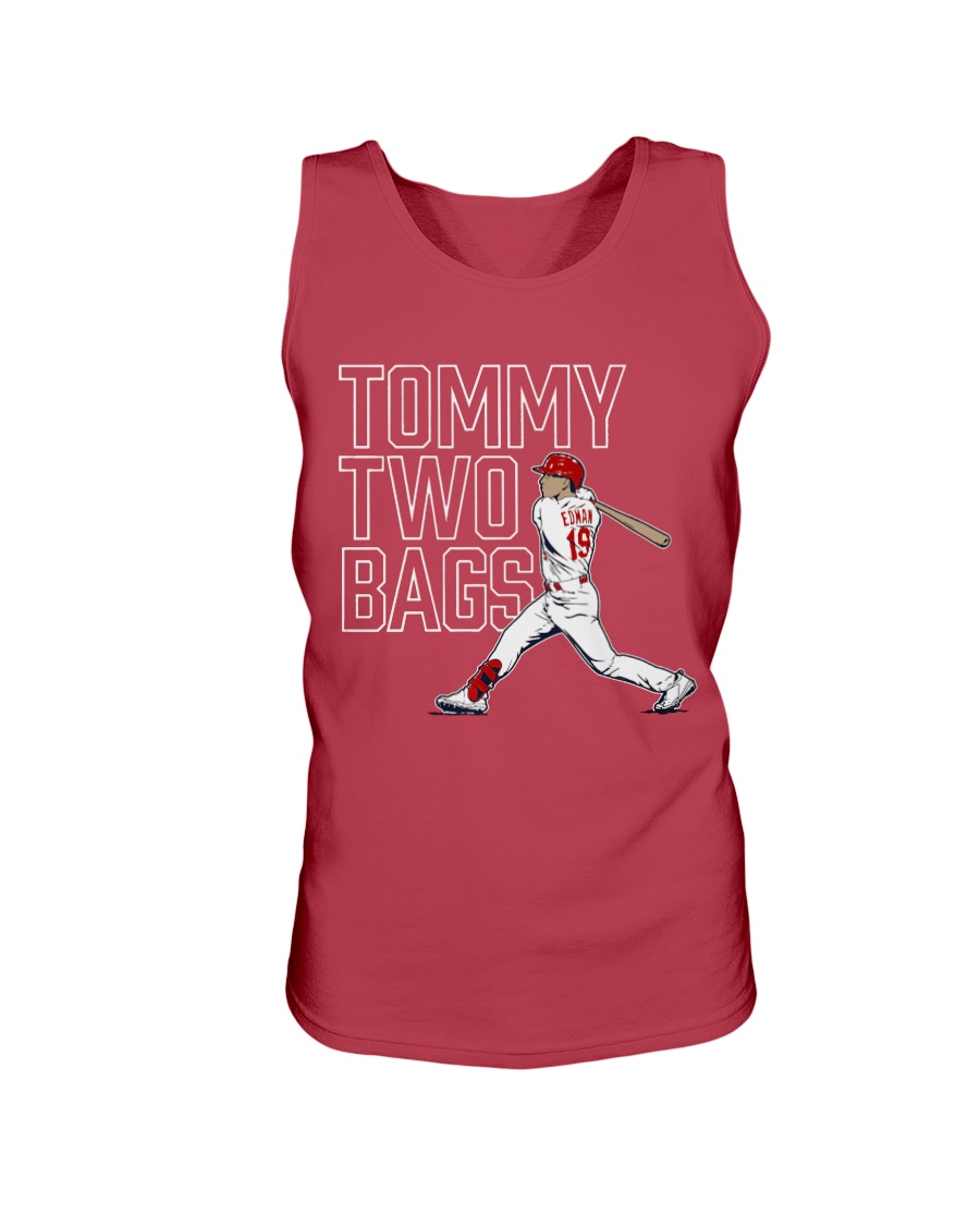 TOMMY TWO BAGS SHIRT Tommy Edman, St. Louis Cardinals 3 TOMMY TWO BAGS SHIRT Tommy Edman, St. Louis Cardinals 3