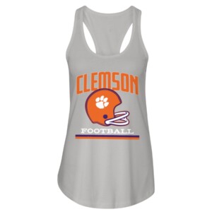 VINTAGE FOOTBALL HELMET SHIRT CLEMSON TIGERS 1