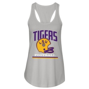 VINTAGE FOOTBALL HELMET SHIRT LSU Tigers 1