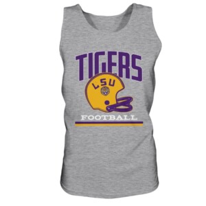 VINTAGE FOOTBALL HELMET SHIRT LSU Tigers 3