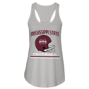 VINTAGE FOOTBALL HELMET SHIRT Mississippi State Bulldogs 1