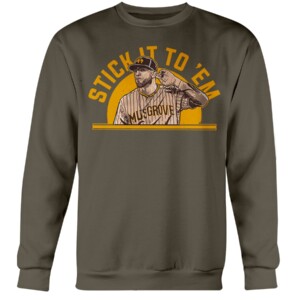 STICK IT TO 'EM SHIRT Joe Musgrove, San Diego Padres Crewneck