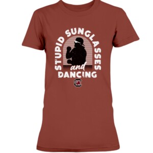STUPID SUNGLASSES AND DANCING SHIRT Shane Beamer, South Carolina Gamecocks 1