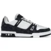 Louis Vuitton LV Trainer White Black 2