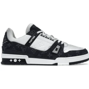 Louis Vuitton LV Trainer White Black 2