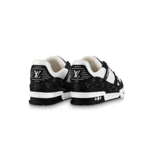 Louis Vuitton LV Trainer White Black 3